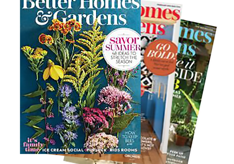 Better Homes and Gardens magazines